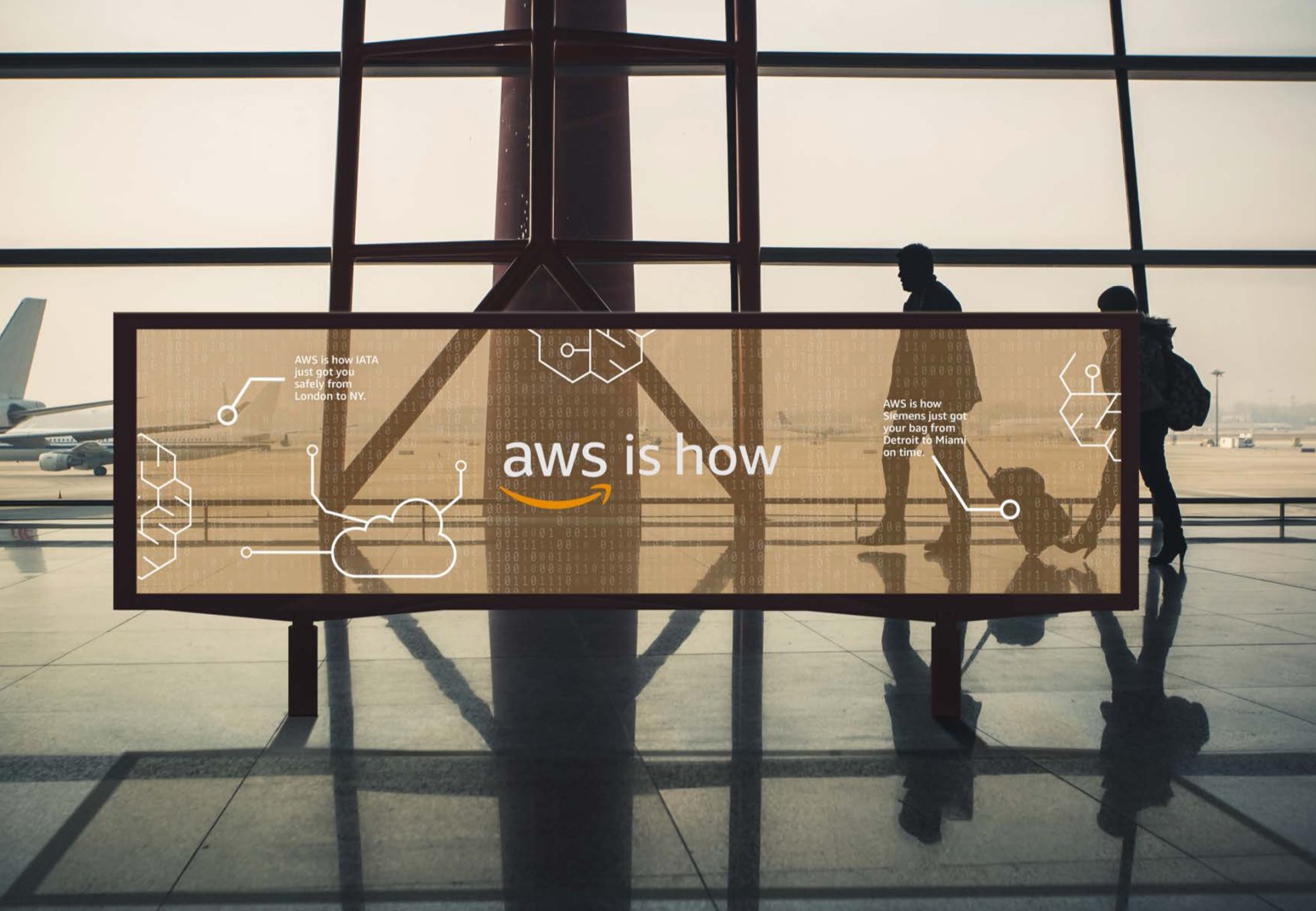 AWS experiential bag tag transponders