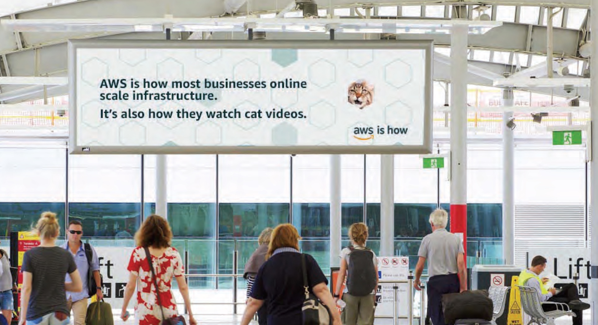 AWS OOH airport